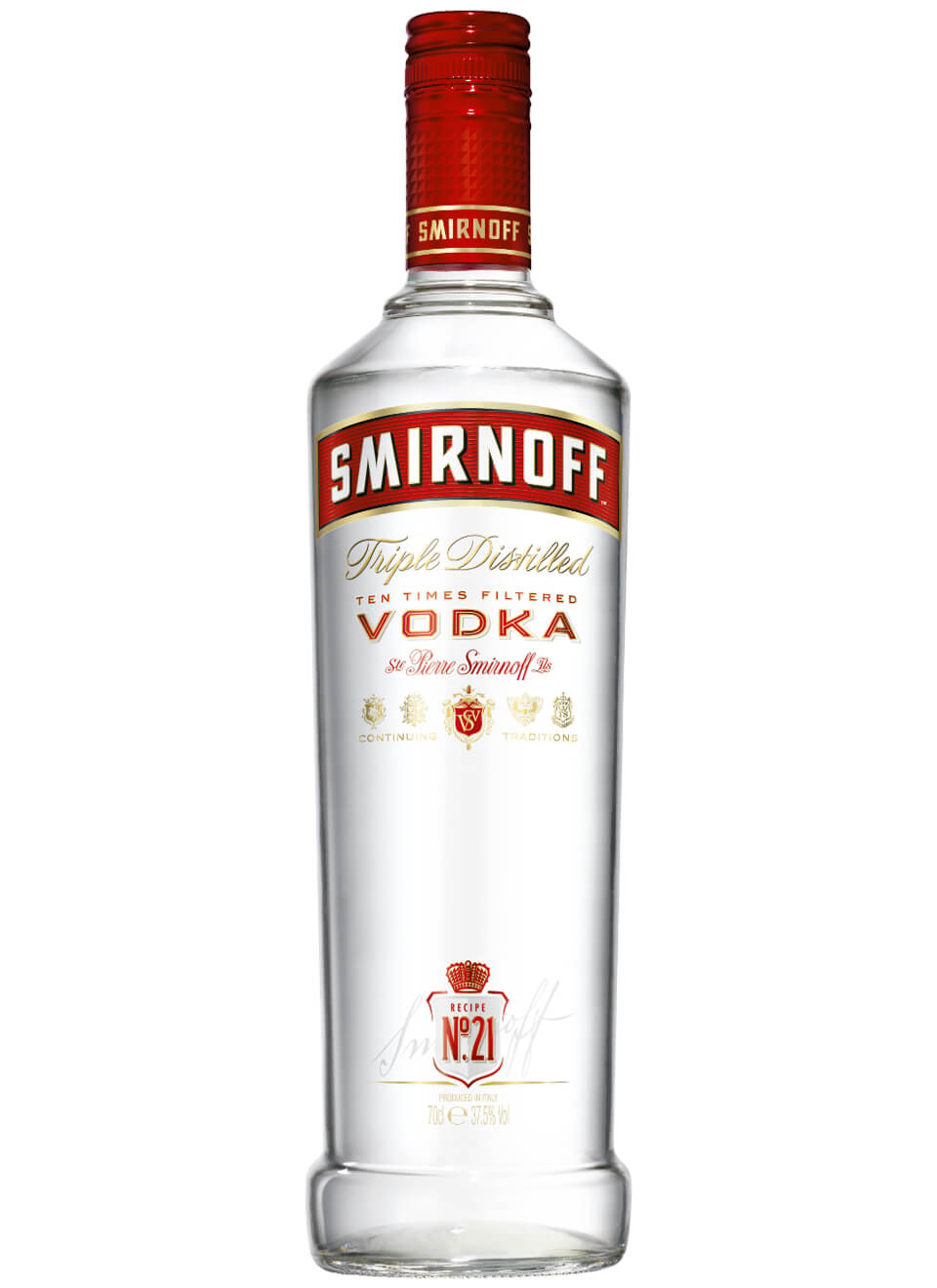 Smirnoff Red Label Vodka 37,5% Vol. 0,7 l