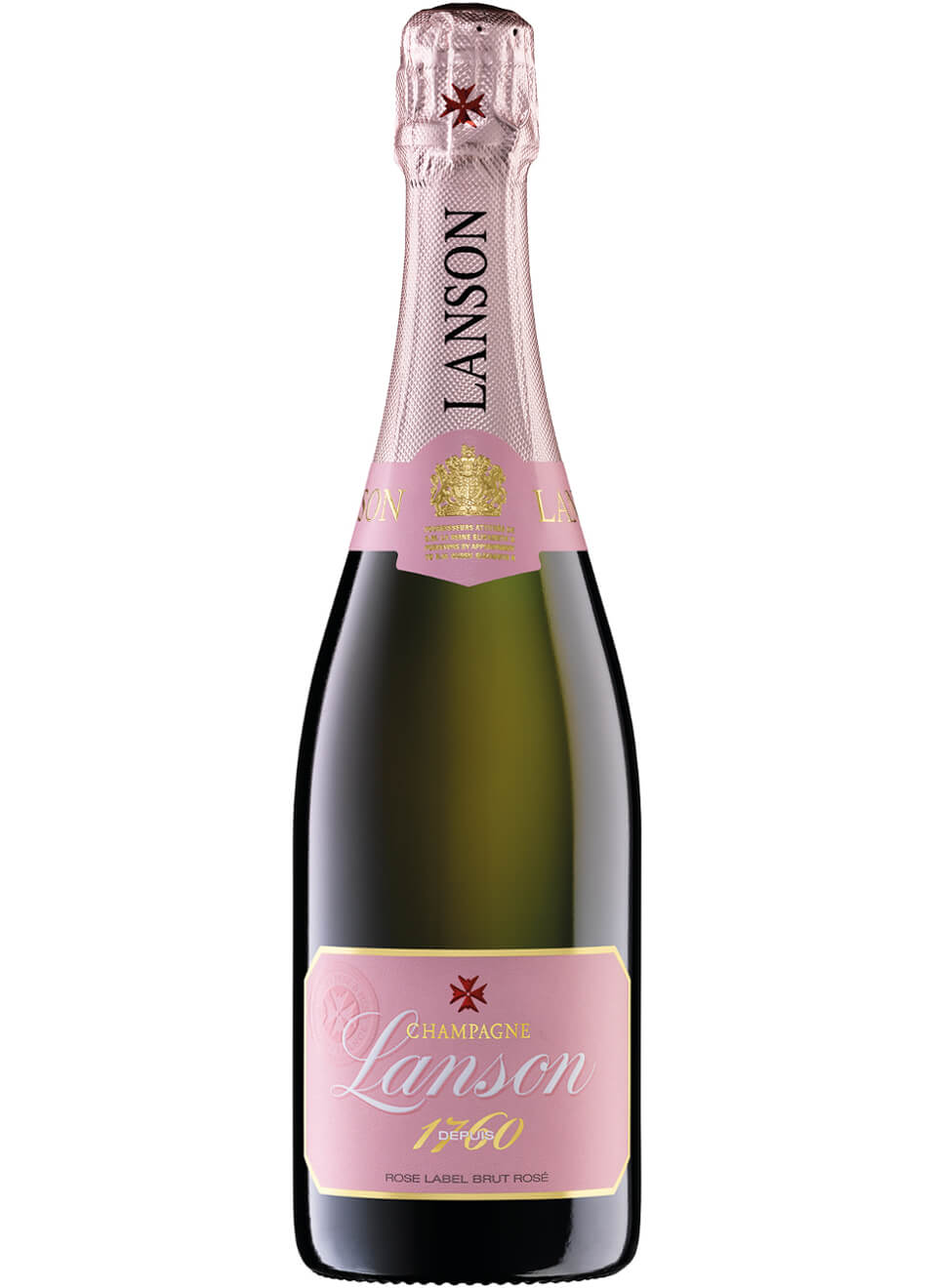  Lanson Rose Champagner Flasche 1 x 0,75 l