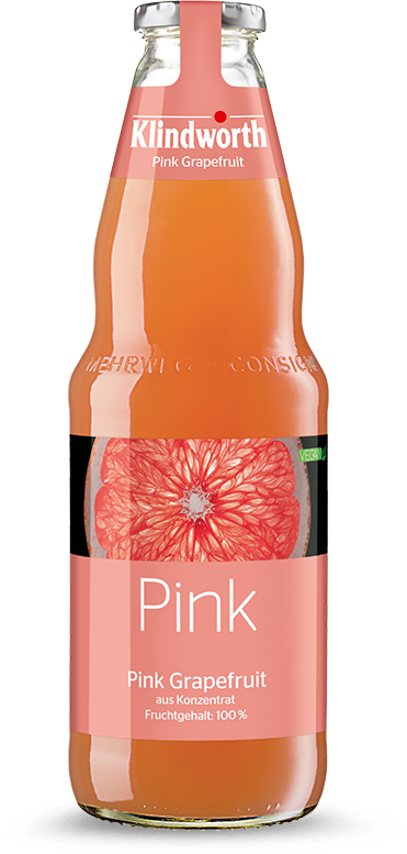 Klindworth Pink Grapefruit Flasche 1 x 0,2 l Glas Mehrweg