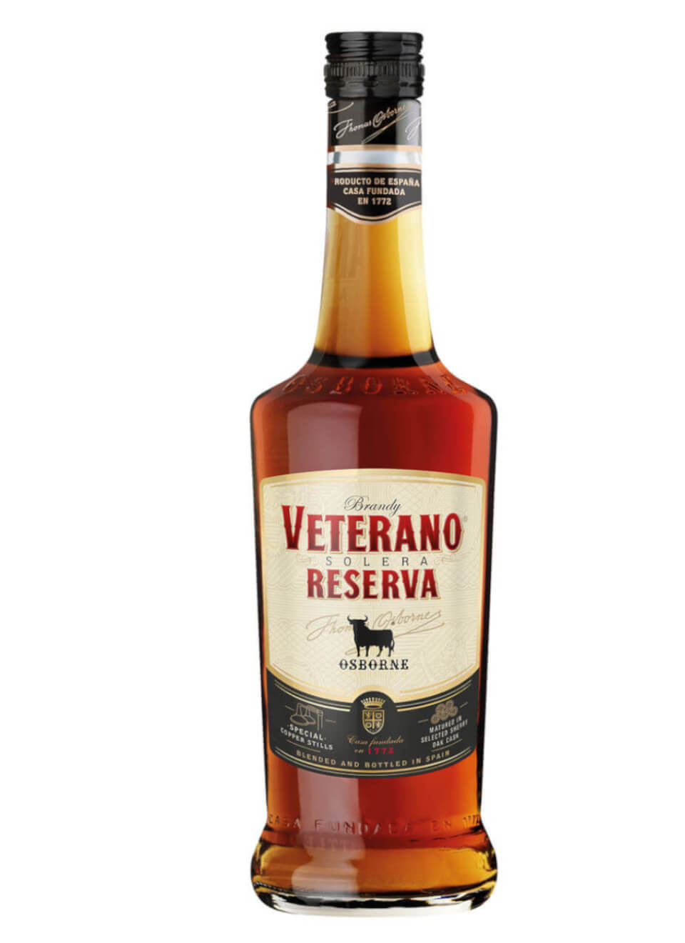  Osborne Veterano Solera Reserva Brandy Flasche 1 x 0,7 l