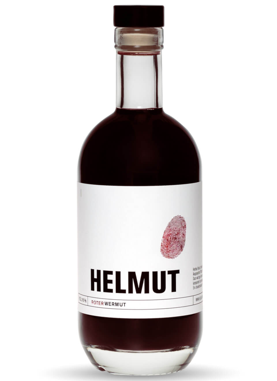  Helmut Wermut der Rote Flasche 1 x 0,75 l