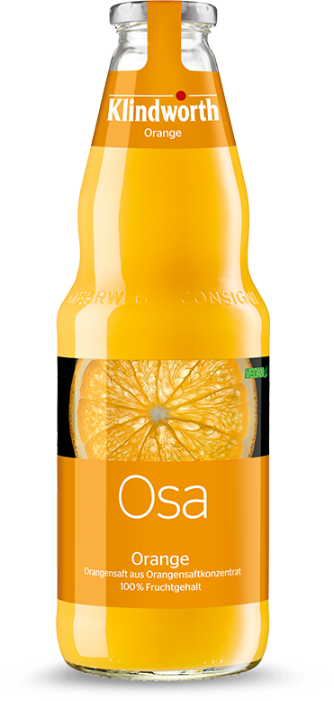 Klindworth Osa Orange Flasche 1 x 1 l Glas Mehrweg 
