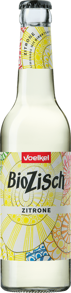 BioZisch Zitrone 12 x 0,33 l Glas Mehrweg