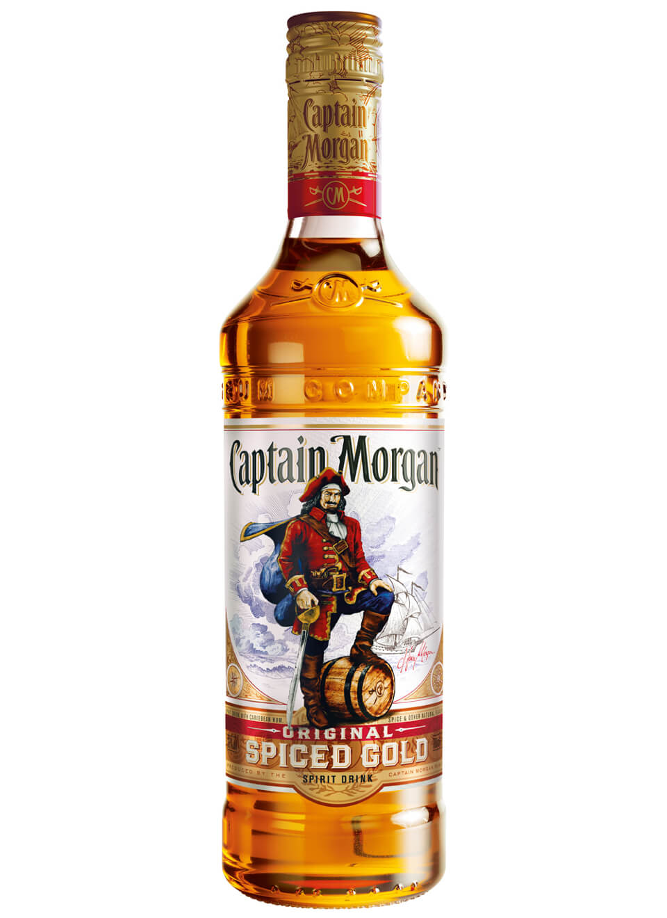  Captain Morgan Spiced Gold Flasche 1 x 0,7 l