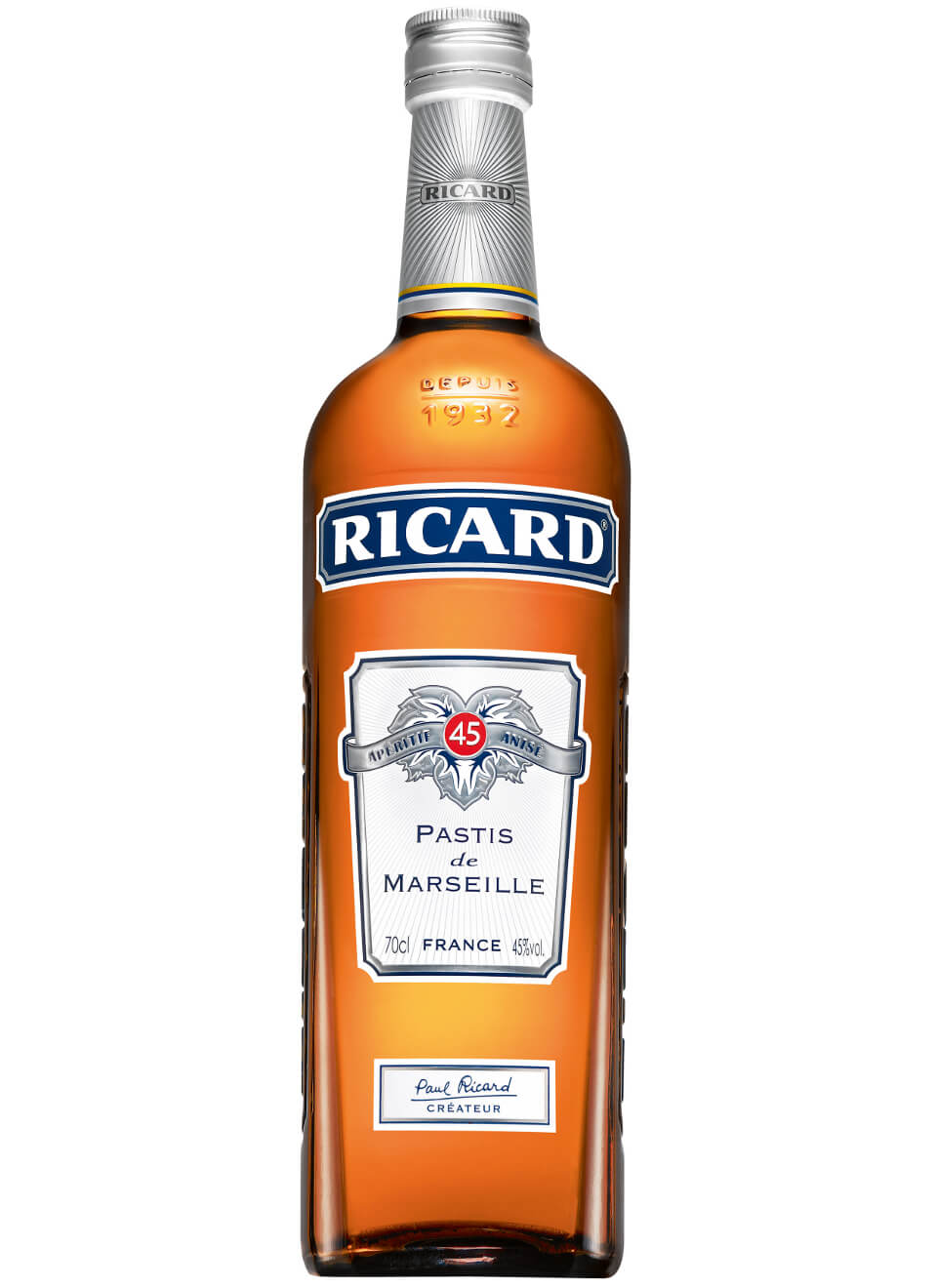  Ricard 45 Anisée Flasche 1 x 0,7 l 
