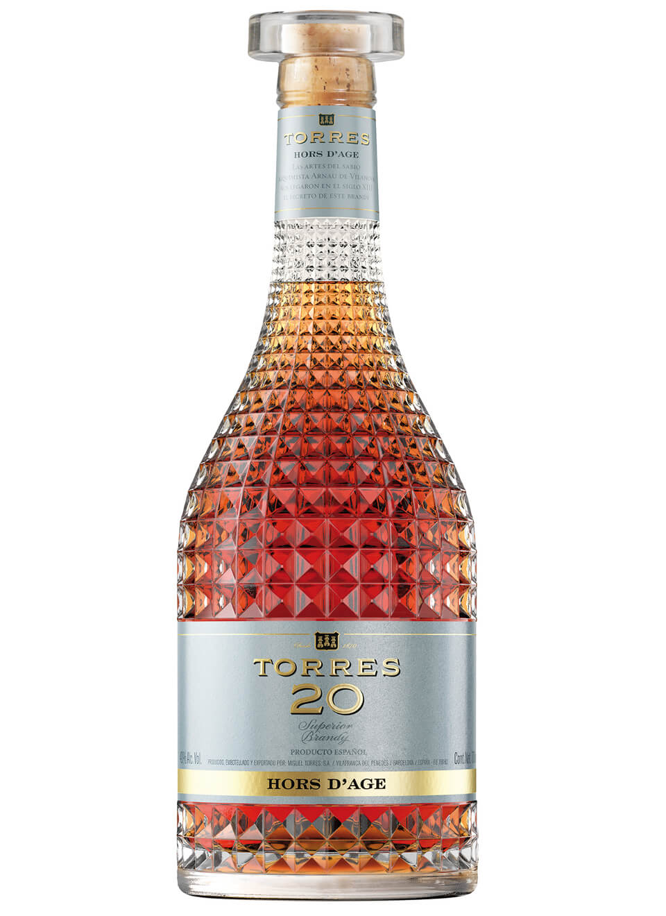  Torres 20 Hors D'Age Brandy Flasche 1 x 0,7 l