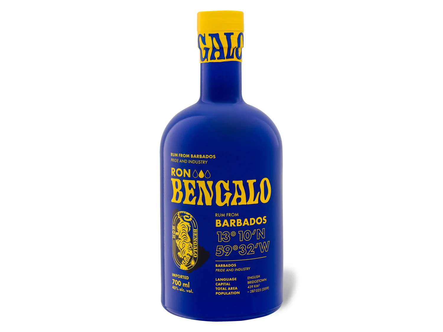 Ron Bengalo Barbados Rum 40% Vol. 0,7 l