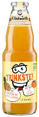 Klindworth Trinkste! Rooibostee mit Orange & Ananas Flasche 1 x 0,2 l Glas Mehrweg 