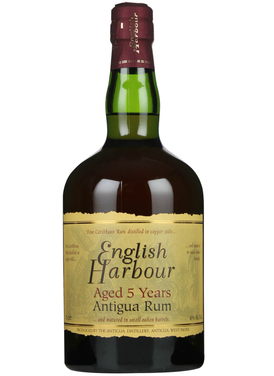  English Harbour 5 Jahre Rum Flasche 1 x 0,7 l 