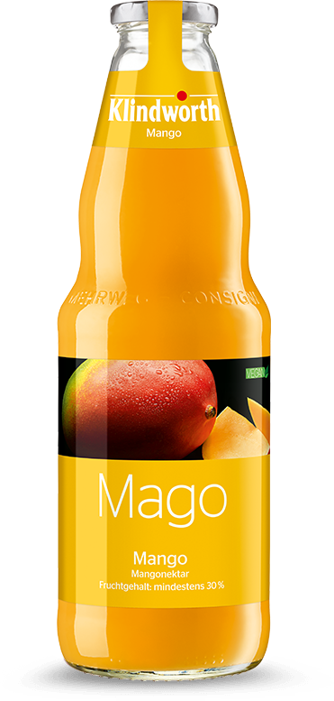 Klindworth Mago Mango Flasche 1 x 1 l Glas Mehrweg 