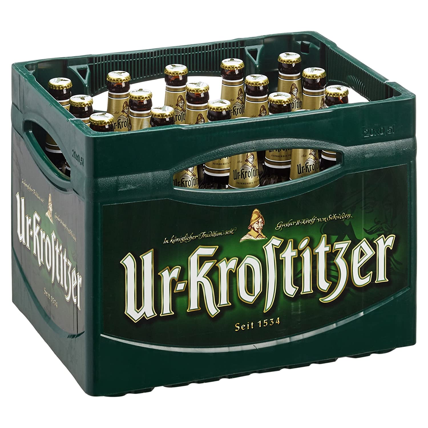 Ur Krostitzer Bier 20 x 0,5 l (Glas) MEHRWEG Kiste zzgl. 3,10 € Pfand