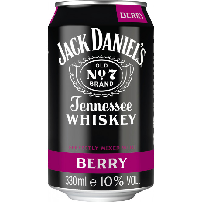 Jack Daniel's Whiskey & Berry 1 x 0,33 l (Dose) EINWEG zzgl. 0,25 € Pfand 