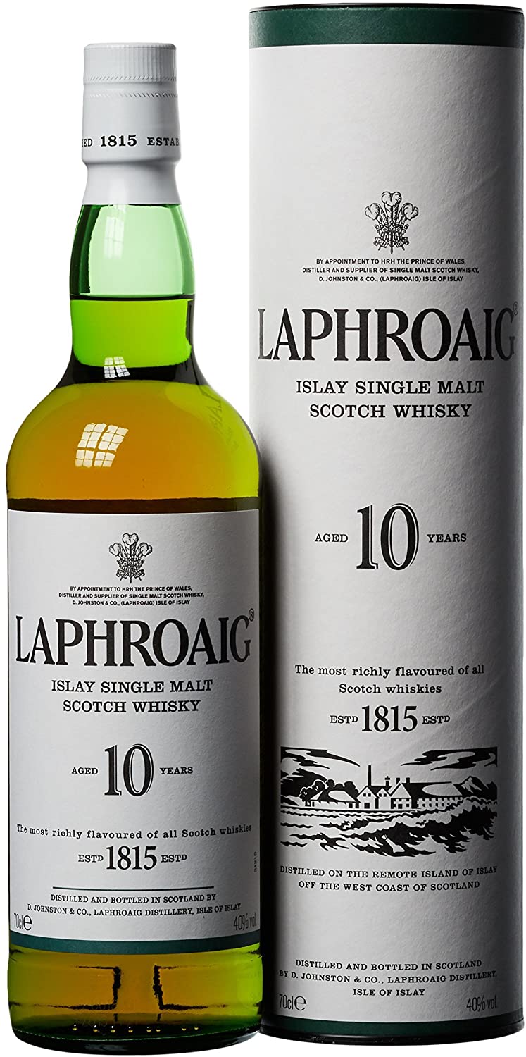 Laphroaig 10 Years Scotch Whisky Flasche 1 x 0,7 l